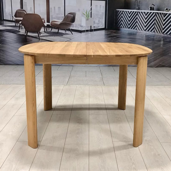 Mesa de comedor redonda extensible madera maciza roble Victoria | VESKOR