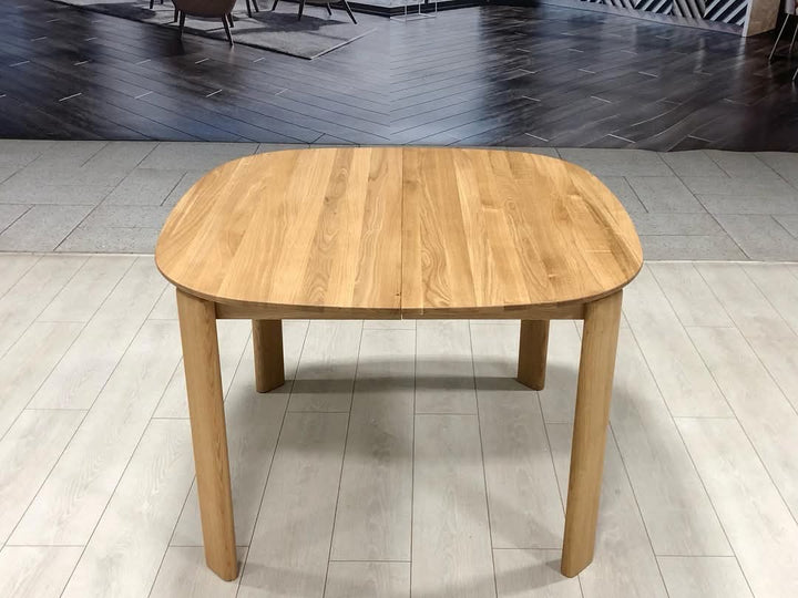 Mesa de comedor redonda extensible madera maciza roble Victoria | VESKOR