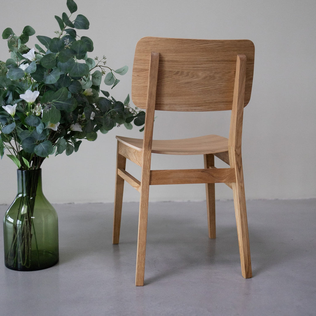 Pack de 2 o 4 Sillas de comedor madera roble KODAMA | VESKOR