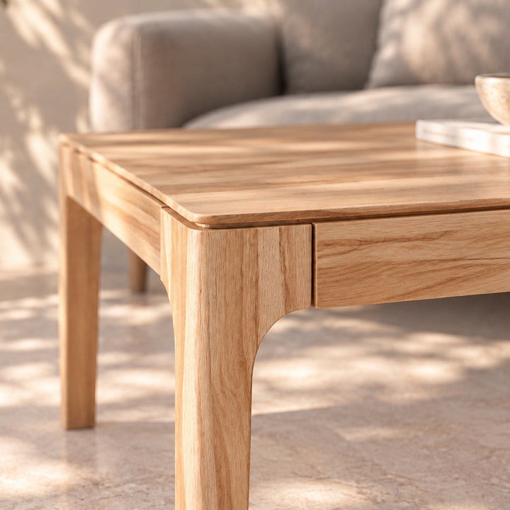Mesa de centro de madera maciza de haya CREATIV | VESKOR