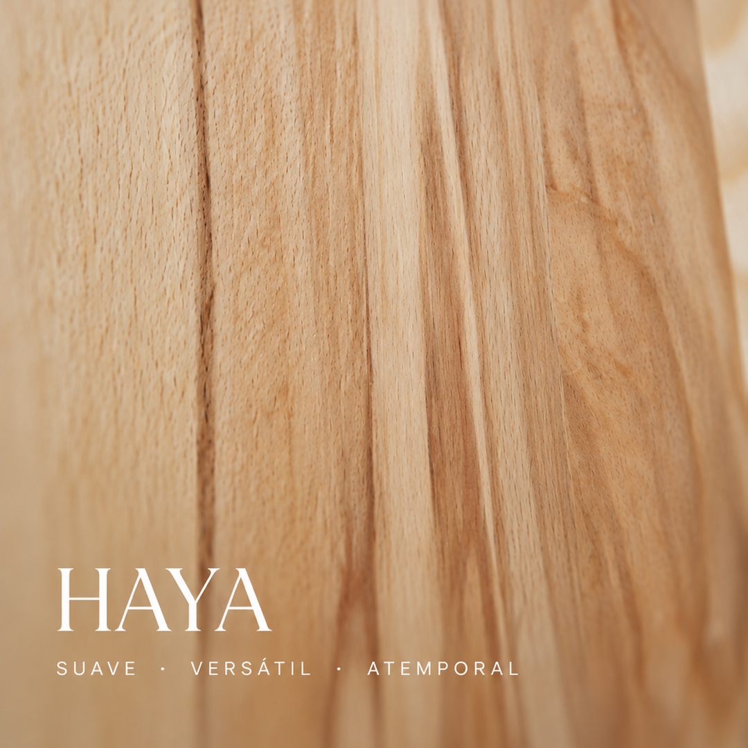 Mesa de comedor fija madera maciza de haya CREATIV | VESKOR