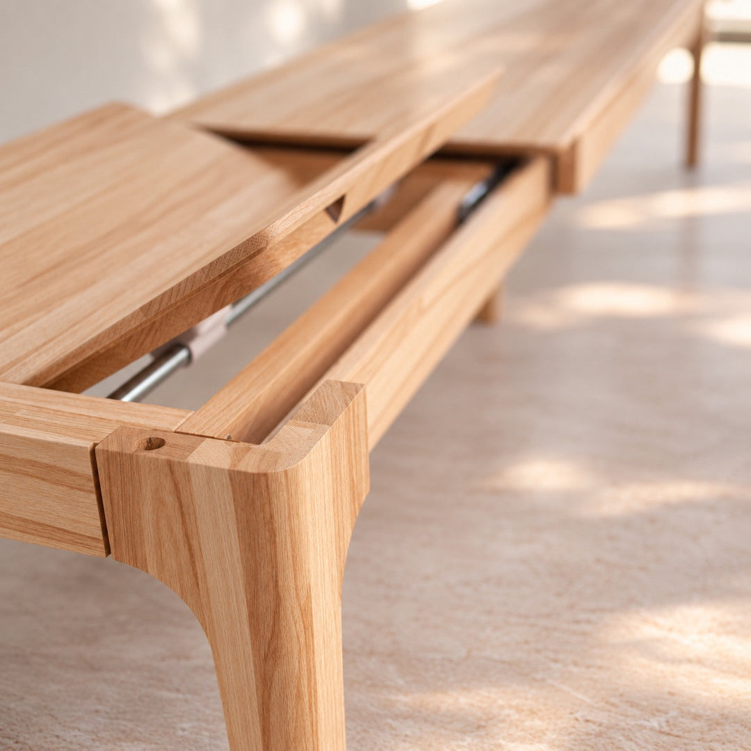 Banco extensible de madera maciza haya CREATIV | VESKOR
