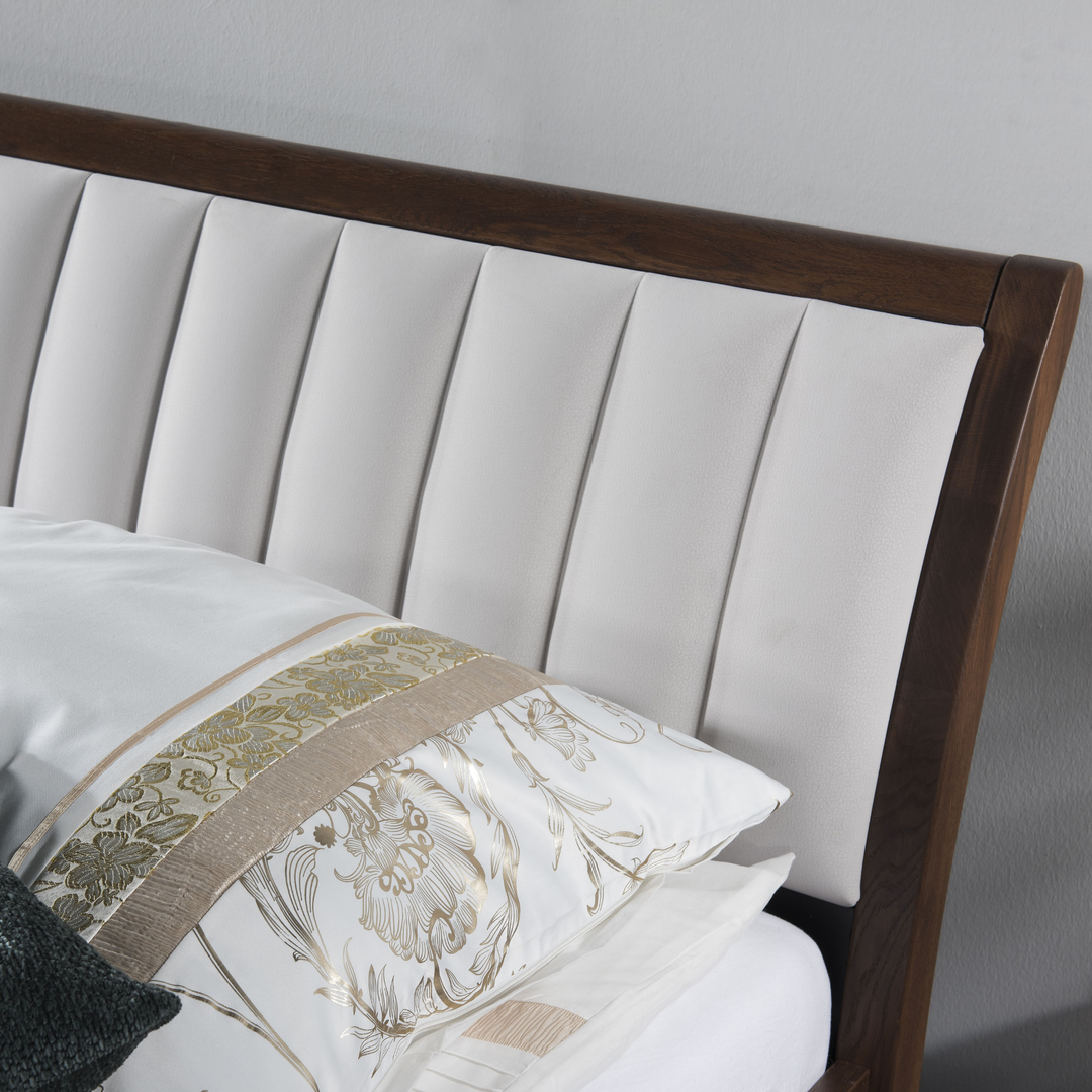 Cama de roble PORTI 76, 160 x 200 cm | VESKOR