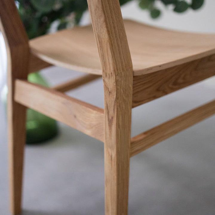 Pack de 2 o 4 Sillas de comedor madera roble KODAMA | VESKOR