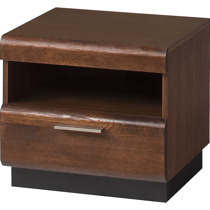 Mesita de noche de roble PORTI 79, 50x45x42 cm. | VESKOR