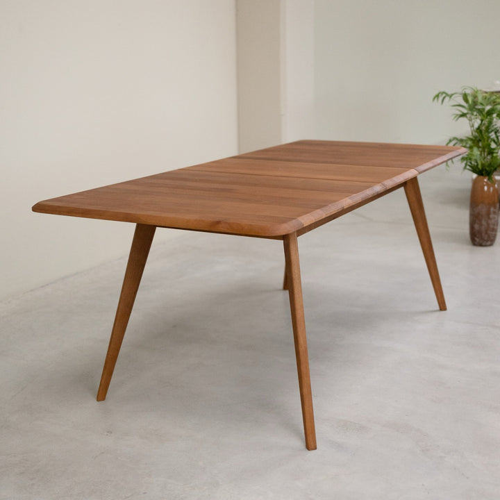 Tavolo da pranzo allungabile in legno massello SWEDEN | VESKOR