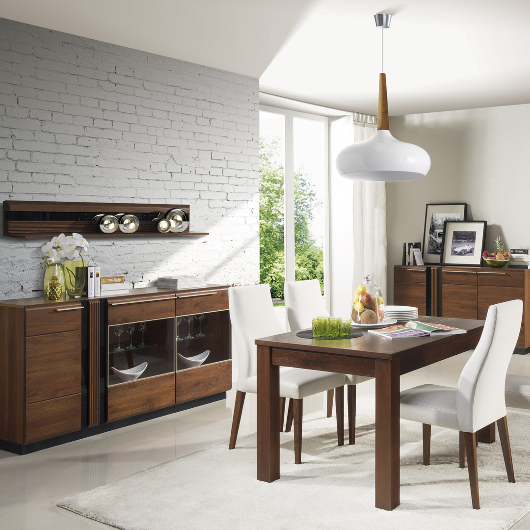 Aparador de roble PORTI 48, 180x90x42 cm | VESKOR