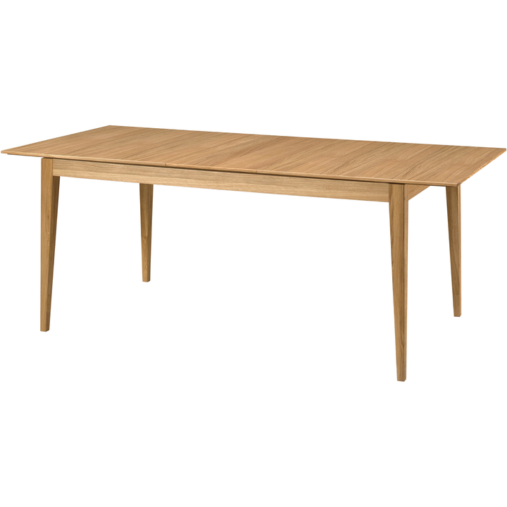 Mesa de comedor extensible de roble miel JOIN 40, 160-240x90×76 cm | VESKOR