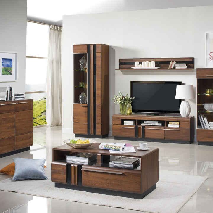 Mesa de centro de roble PORTI 41, 110x47x60 cm | VESKOR