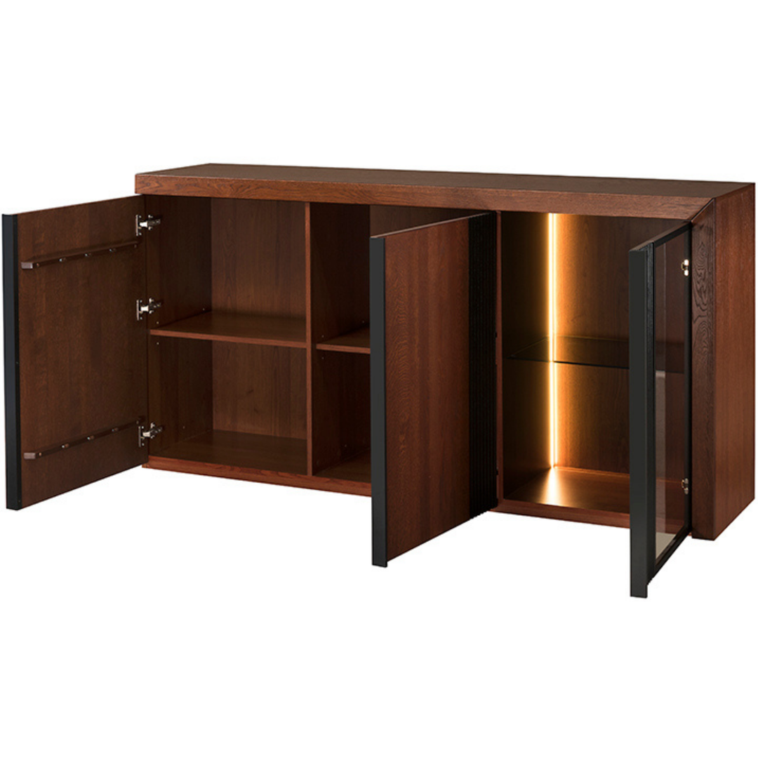 Cómoda de roble PARIS 12, 182x90x42 cm. | VESKOR