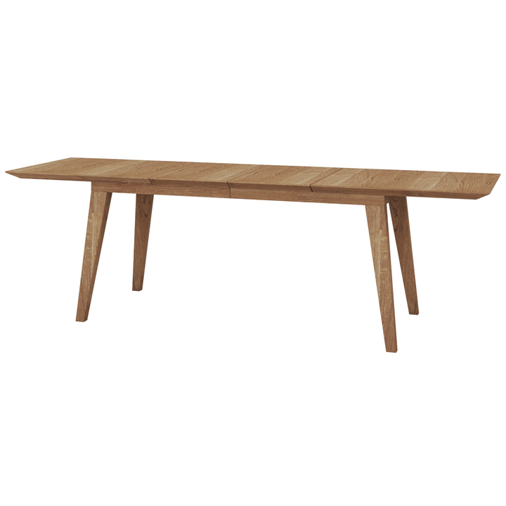 Mesa de jantar extensível em carvalho LEO 40 | LoftStory