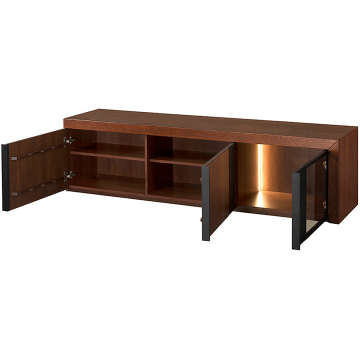 Mueble de TV de roble PARIS 25, 180X47x42 cm. | VESKOR