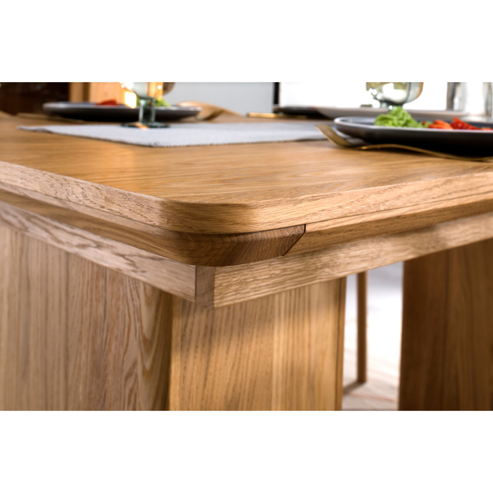 Vitrina de roble miel LONDRES 15, 98×161×43 cm. | VESKOR