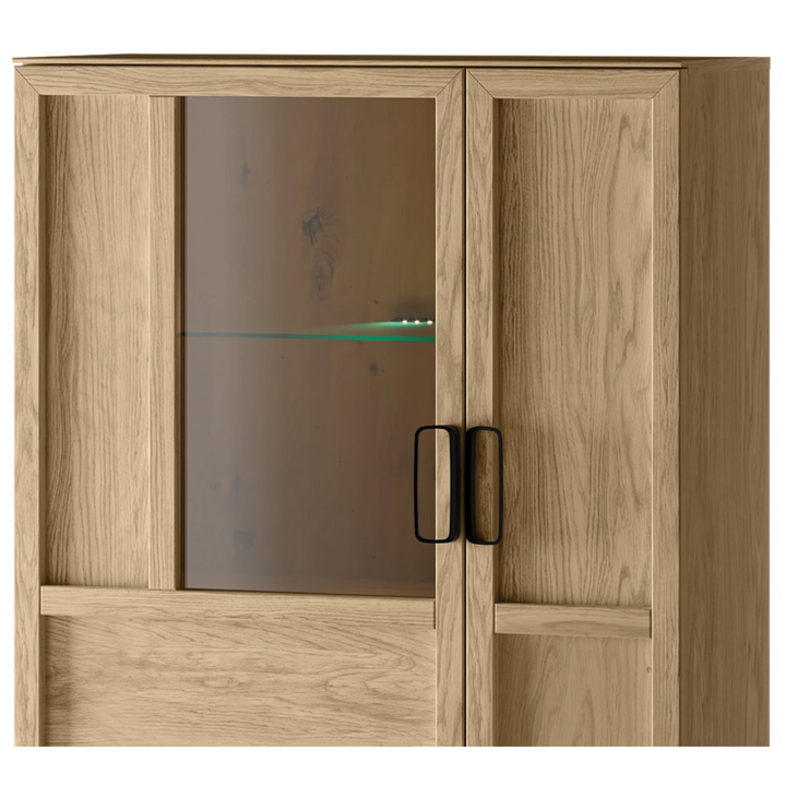 Vitrina de roble LIMBO 15, 95×42×124 cm | VESKOR