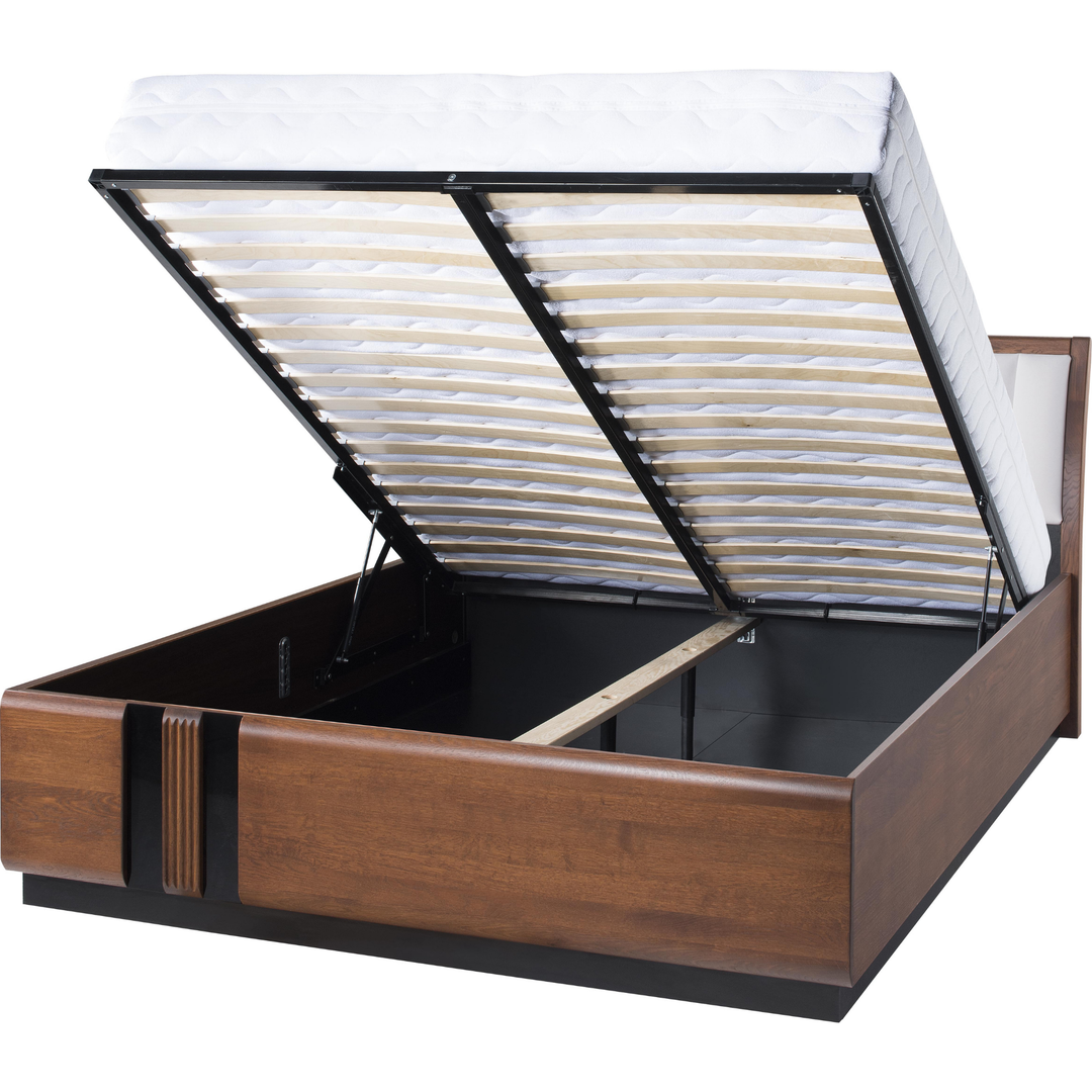 Cama de roble PORTI 76, 160 x 200 cm | VESKOR