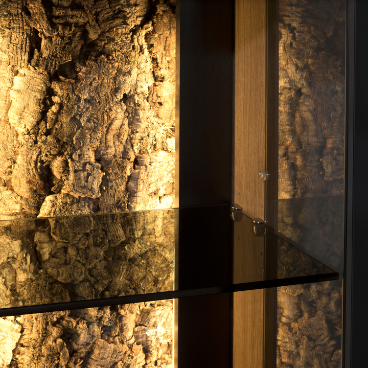 Mueble TV de roble NAPOLI 31, 200×60×50 cm | VESKOR