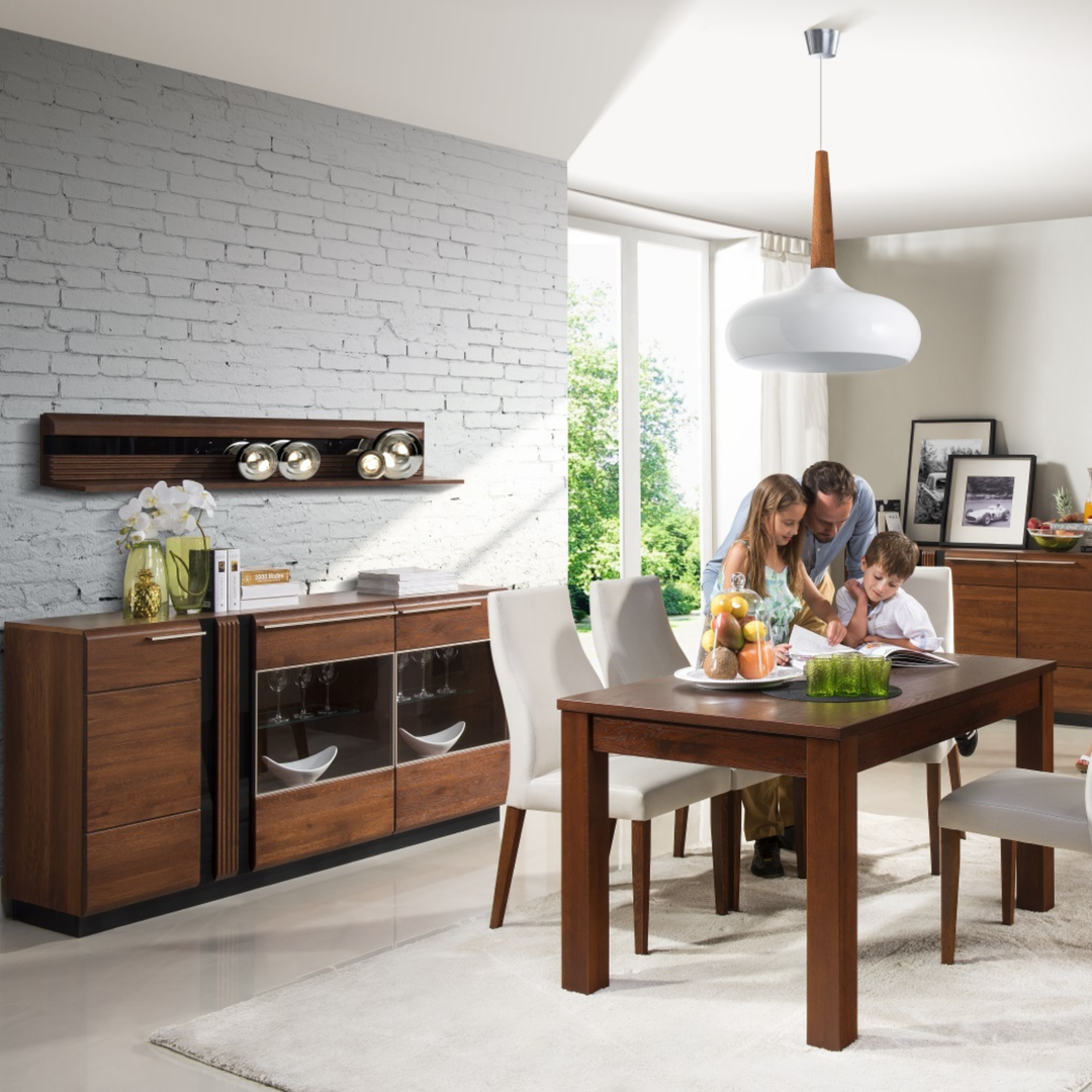 Aparador de roble PORTI 48, 180x90x42 cm | VESKOR