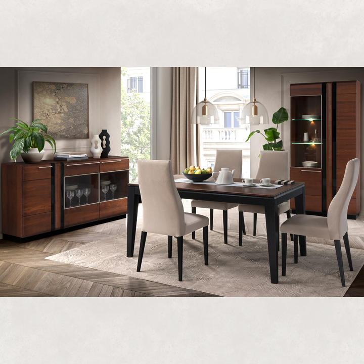 Aparador de roble PORTI 48, 180x90x42 cm | VESKOR