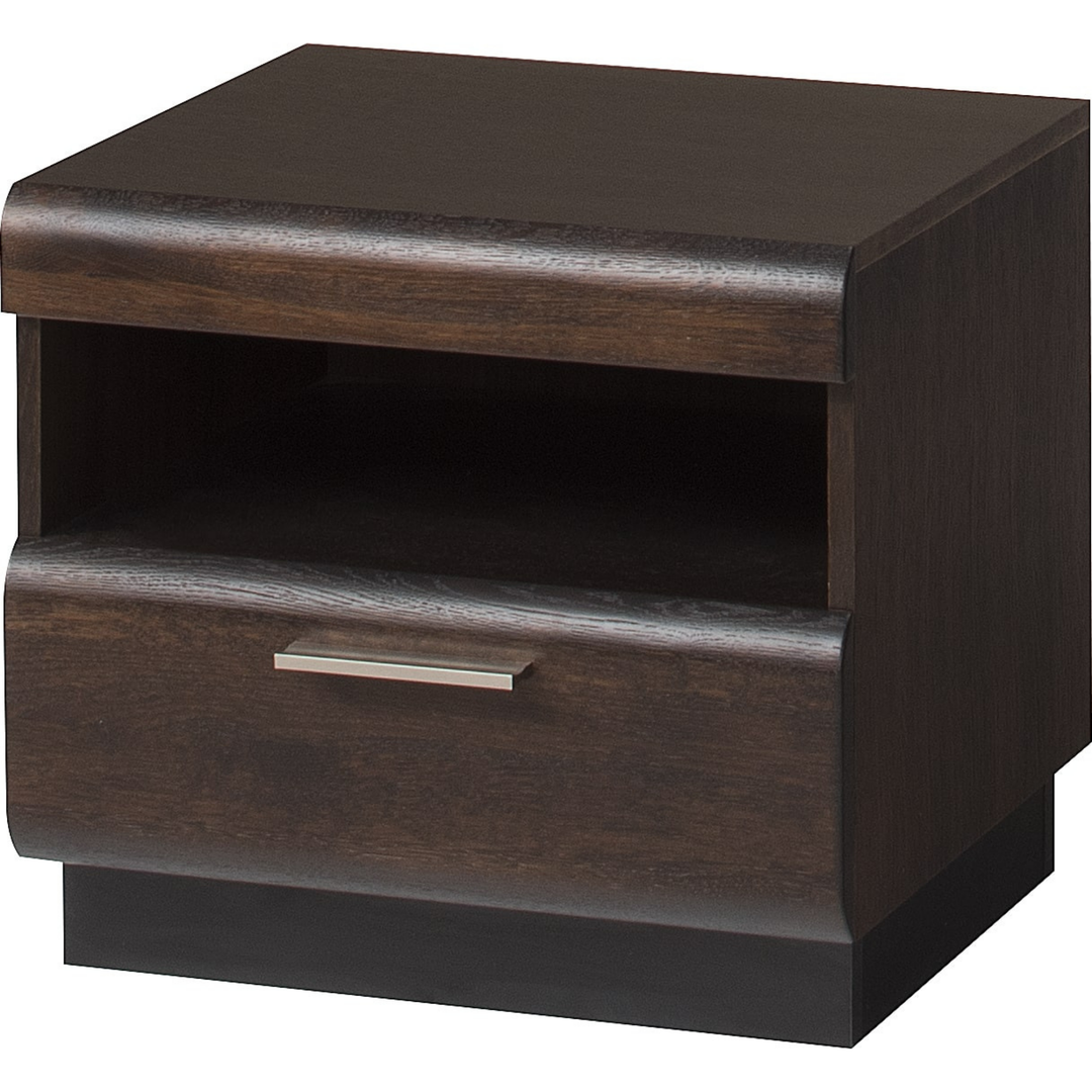 Mesita de noche de roble PORTI 79, 50x45x42 cm. | VESKOR