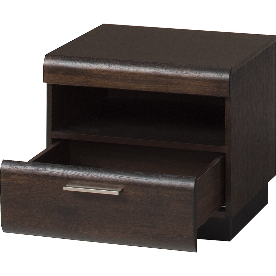 Mesita de noche de roble PORTI 79, 50x45x42 cm. | VESKOR