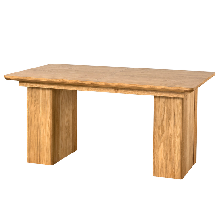 Mesa de comedor de roble miel LONDRES 40, 160-240×90×76 cm | VESKOR
