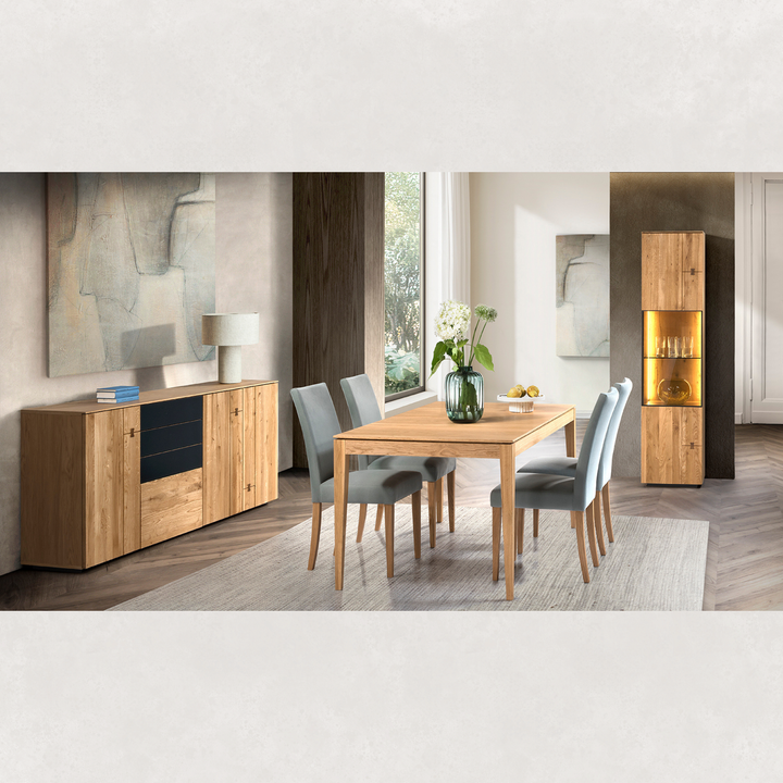 Cómoda de roble MINURA 47, 195x85x40 cm. | VESKOR