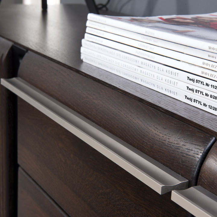 Mueble TV de roble PORTI 25, 160x51x42 cm. | VESKOR