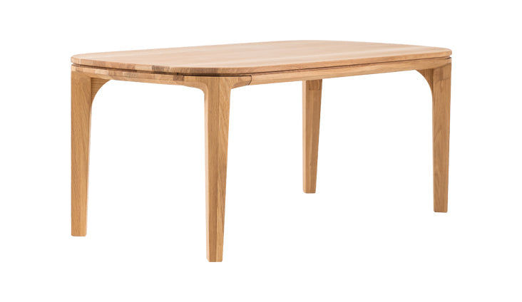 Table de salle à manger à rallonges en hêtre ou chêne massif IKONA | VESKOR