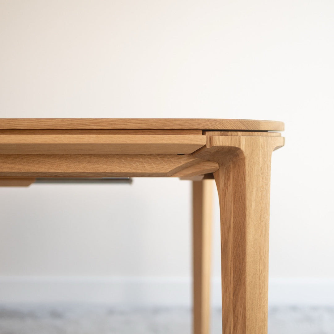 Table de salle à manger fixe en bois massif de hêtre ou de chêne IKONA | VESKOR