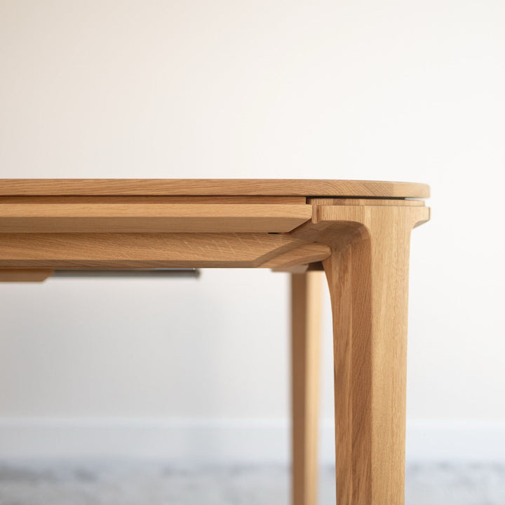 Table de salle à manger fixe en bois massif de hêtre ou de chêne IKONA | VESKOR