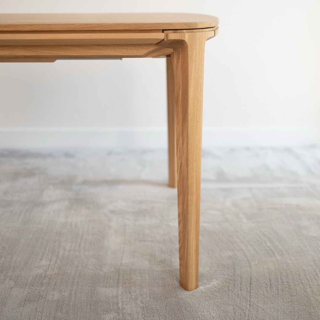 Table de salle à manger fixe en bois massif de hêtre ou de chêne IKONA | VESKOR