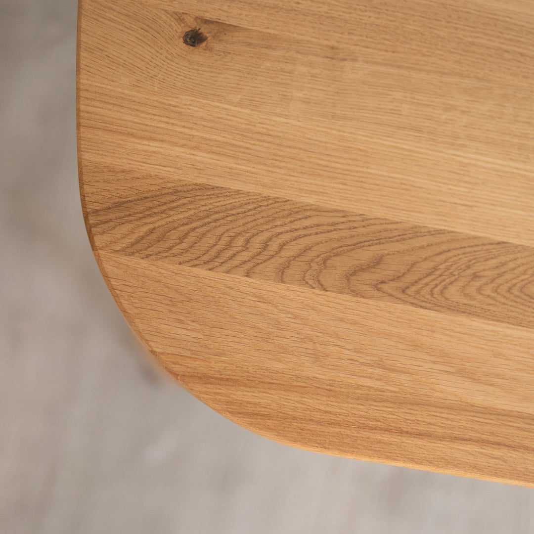 Table de salle à manger fixe en bois massif de hêtre ou de chêne IKONA | VESKOR