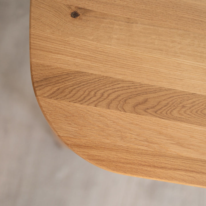 Table de salle à manger fixe en bois massif de hêtre ou de chêne IKONA | VESKOR