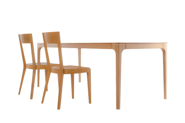 Mesa de comedor fija madera maciza CREATIV | KARPIS
