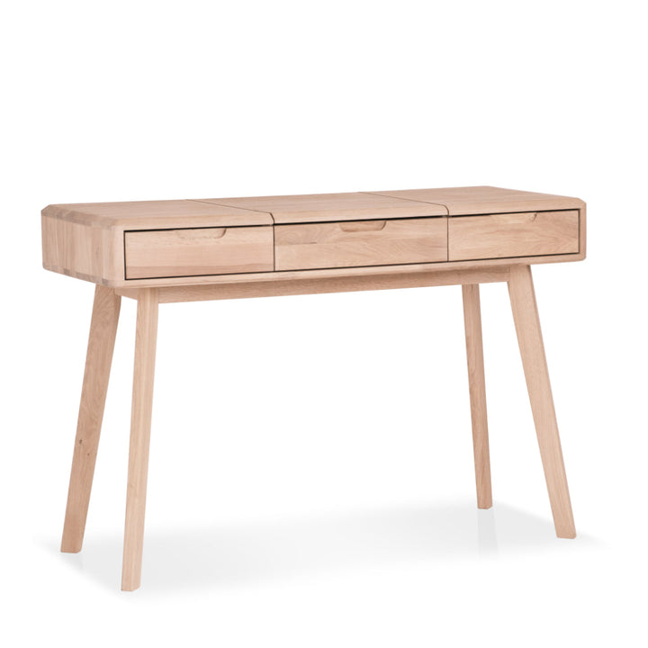 Mesa de maquilhagem em madeira maciça SWEDEN 1 | NordicStory