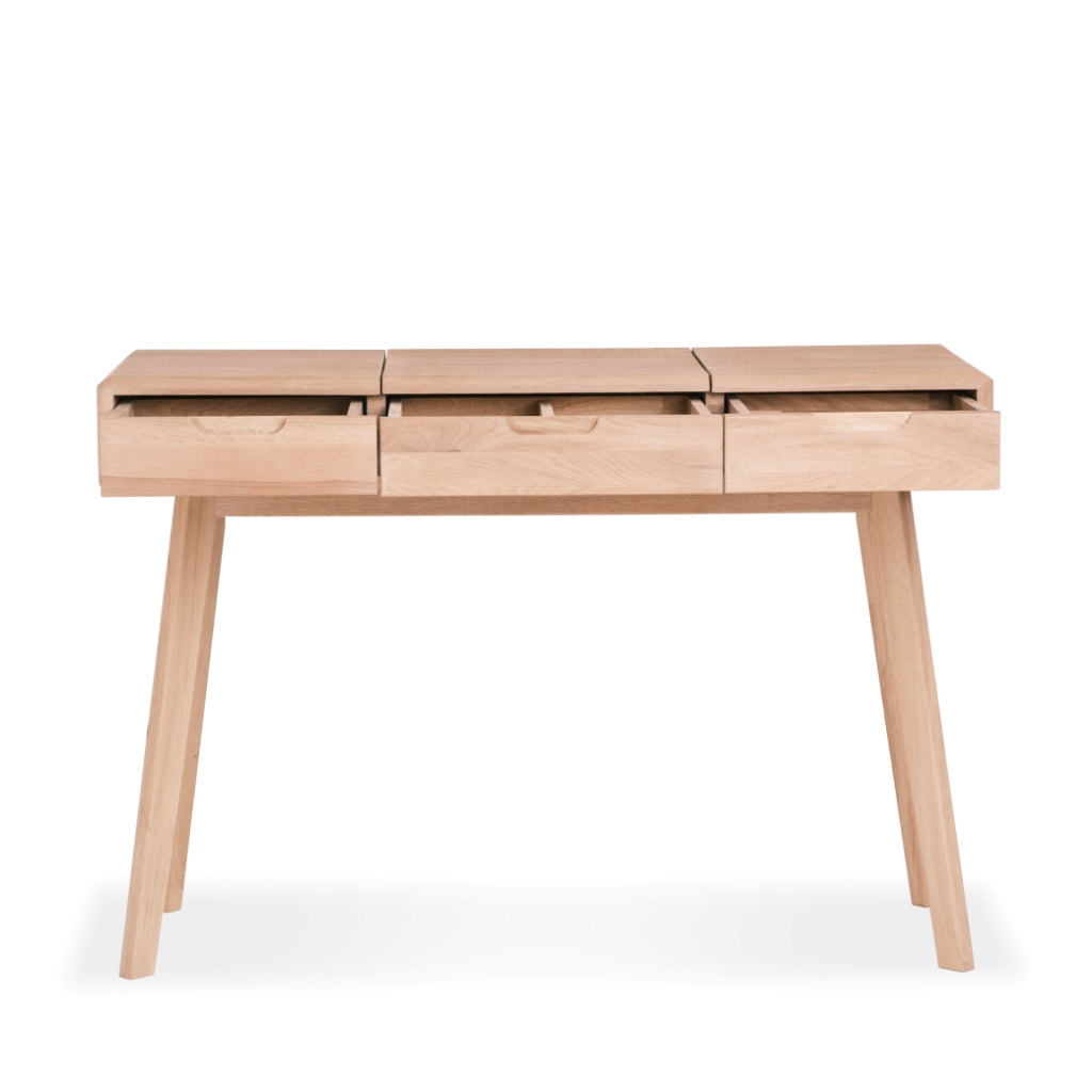 Mesa de maquilhagem em madeira maciça SWEDEN 1 | NordicStory
