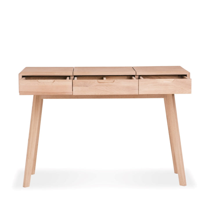 Mesa de maquilhagem em madeira maciça SWEDEN 1 | NordicStory