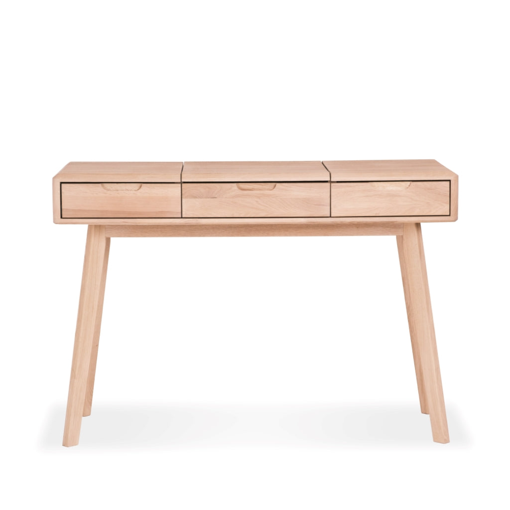 Mesa de maquilhagem em madeira maciça SWEDEN 1 | NordicStory