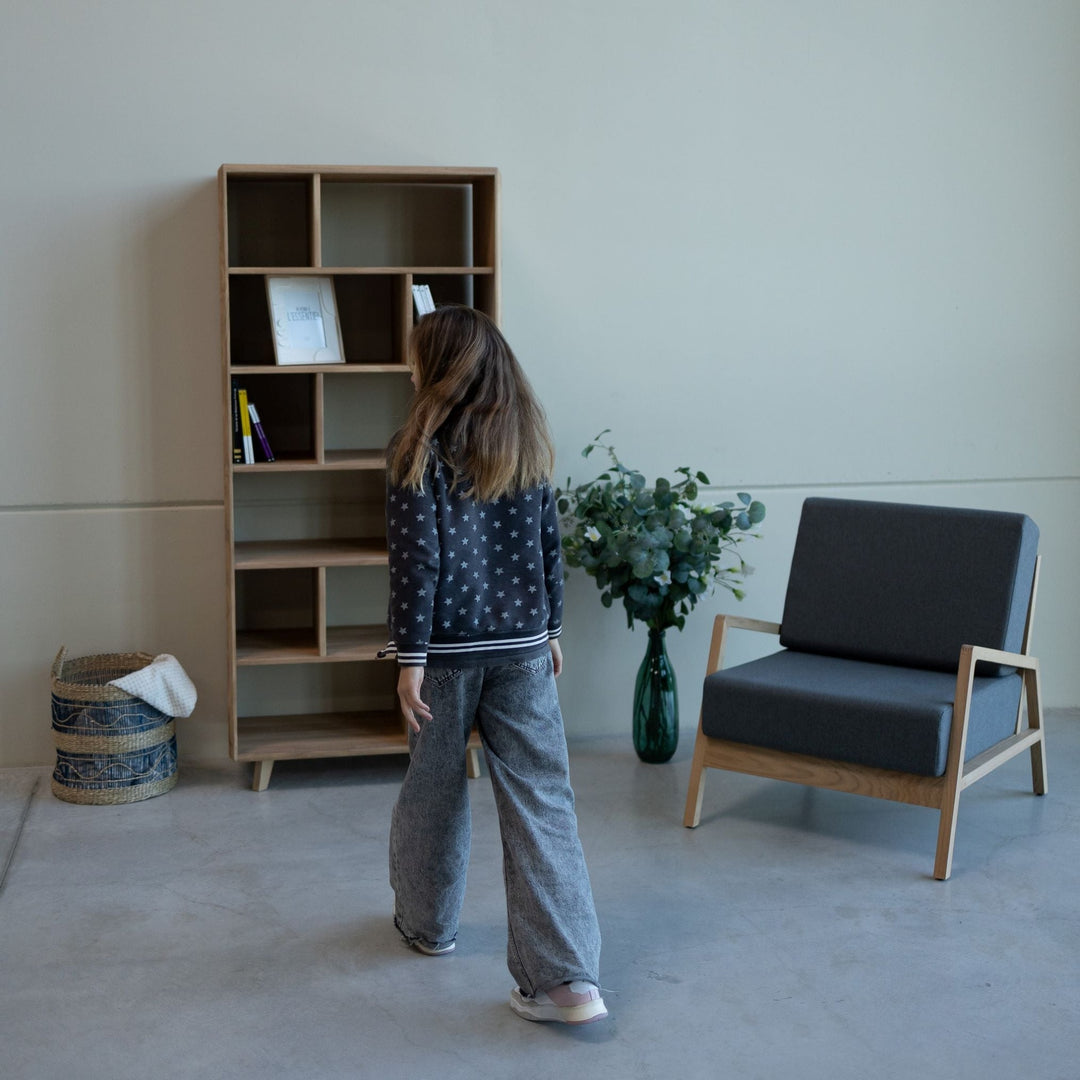 Librería de madera maciza SWEDEN 1 | VESKOR