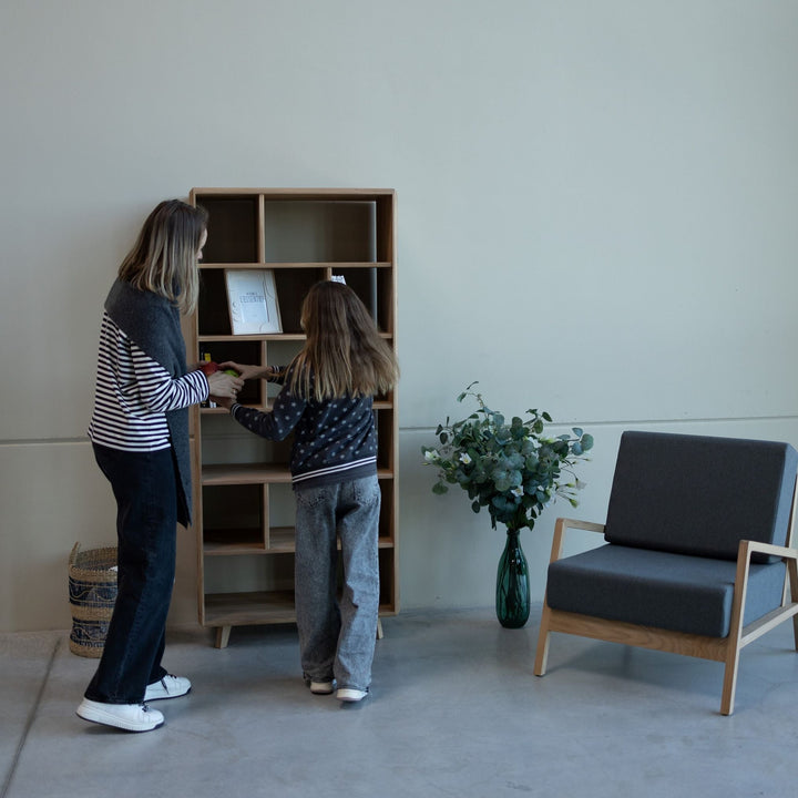 Librería de madera maciza SWEDEN 1 | VESKOR