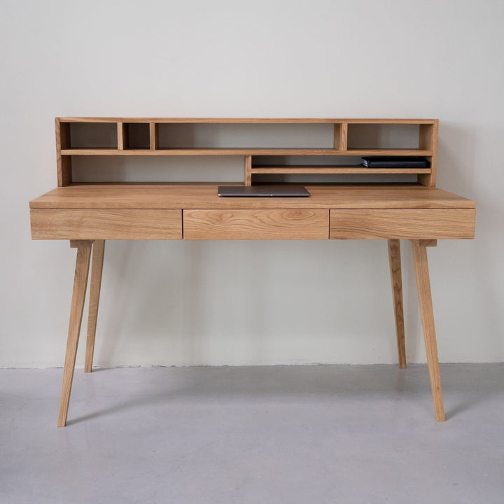 Bureau en chêne massif MALMO 2 | NordicStory