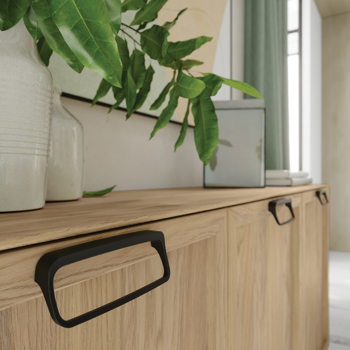 Vitrina de roble LIMBO 10, 65×42×200 cm | VESKOR