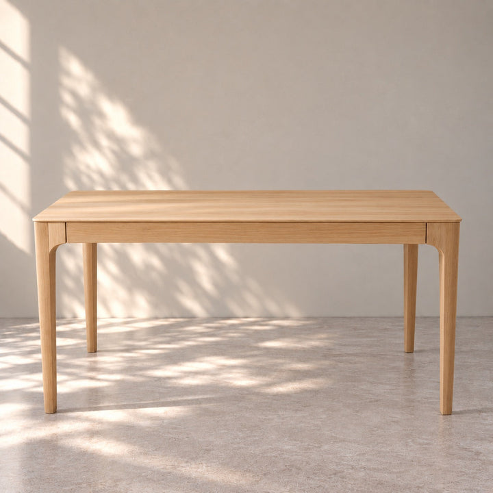 Table de salle à manger fixe en chêne massif CREATIV | VESKOR
