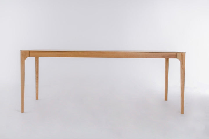 Mesa de jantar extensível em madeira maciça CREATIV | VESKOR