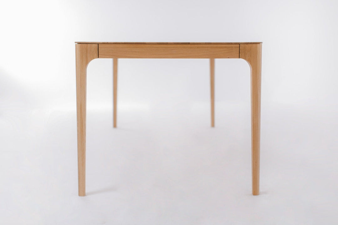 Mesa de jantar extensível em madeira maciça CREATIV | VESKOR
