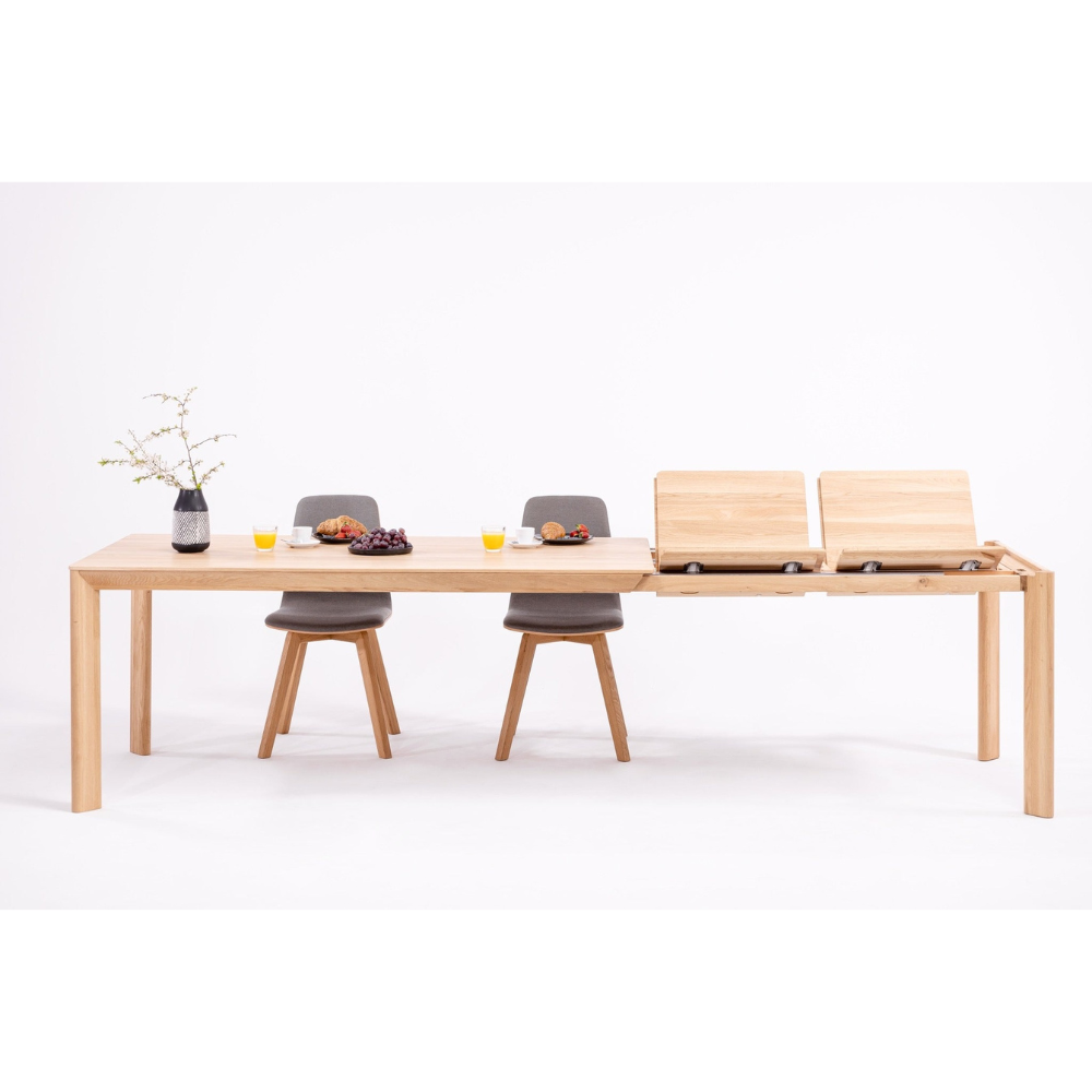 Mesa de comedor extensible madera maciza DITA | VESKOR