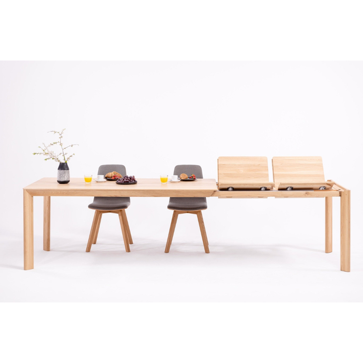 Mesa de comedor extensible madera maciza DITA | VESKOR