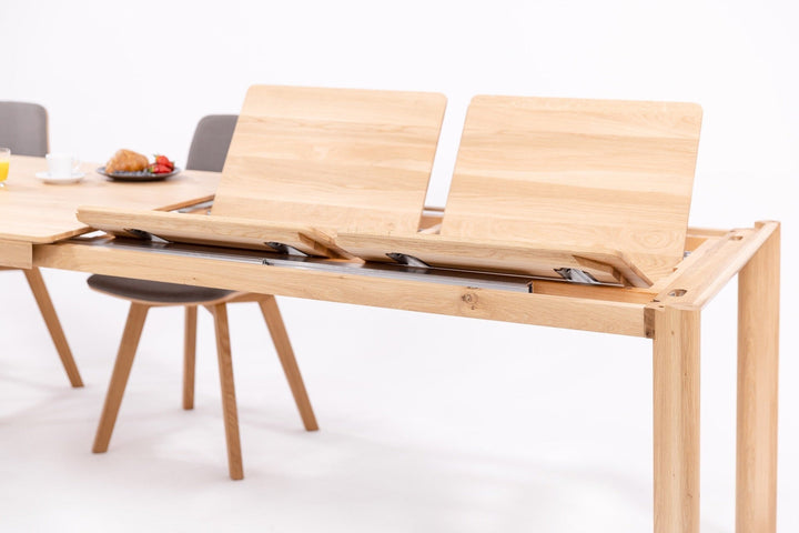Mesa de comedor extensible madera maciza DITA | VESKOR