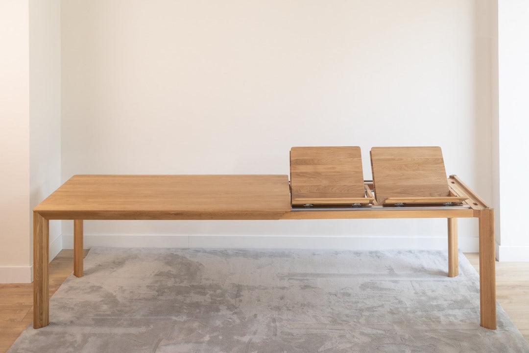 Mesa de comedor extensible madera maciza DITA | VESKOR