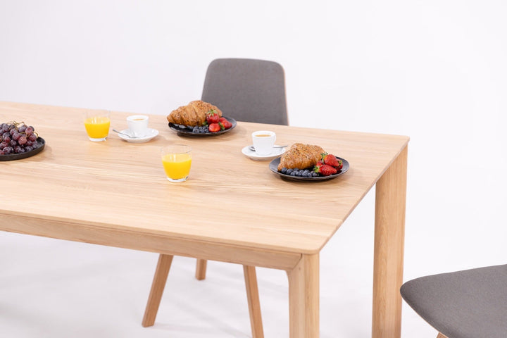 Mesa de comedor extensible madera maciza DITA | VESKOR